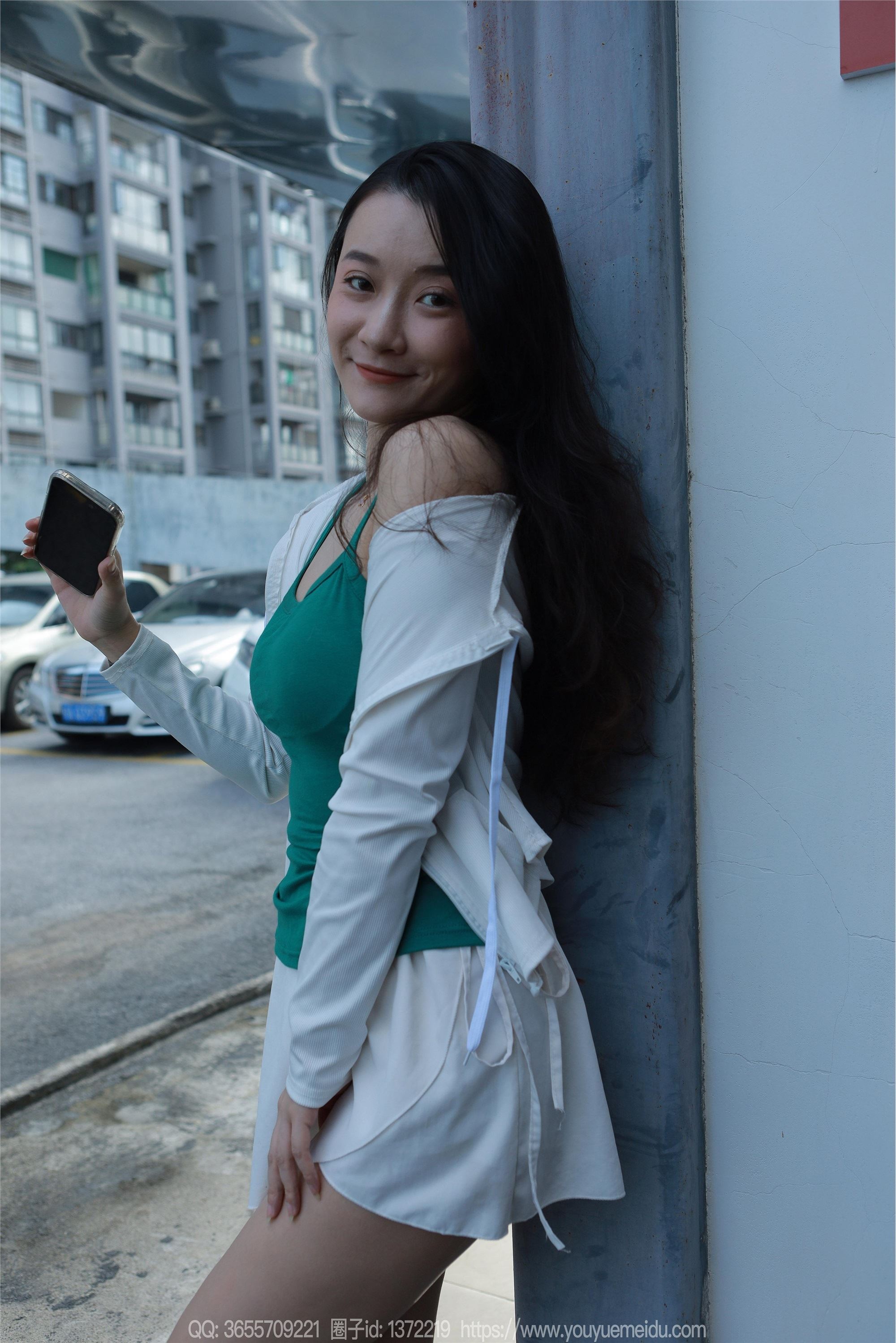 IESS异思趣向  2023.11.15 丝享家 1586 秋秋《绿色挂脖》